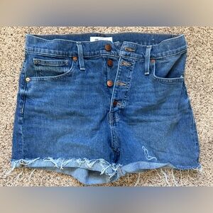 Madewell denim shorts
